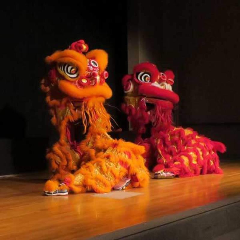 Gund Kwok Asian Women's Lion Dragon Dance Troupe